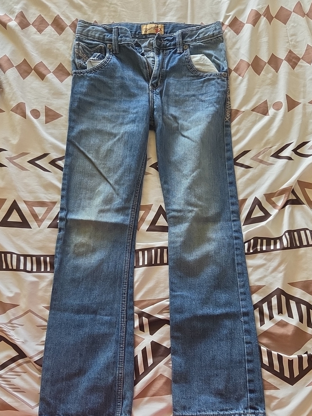 Wrangler Medium Blue Kids Flared Jeans